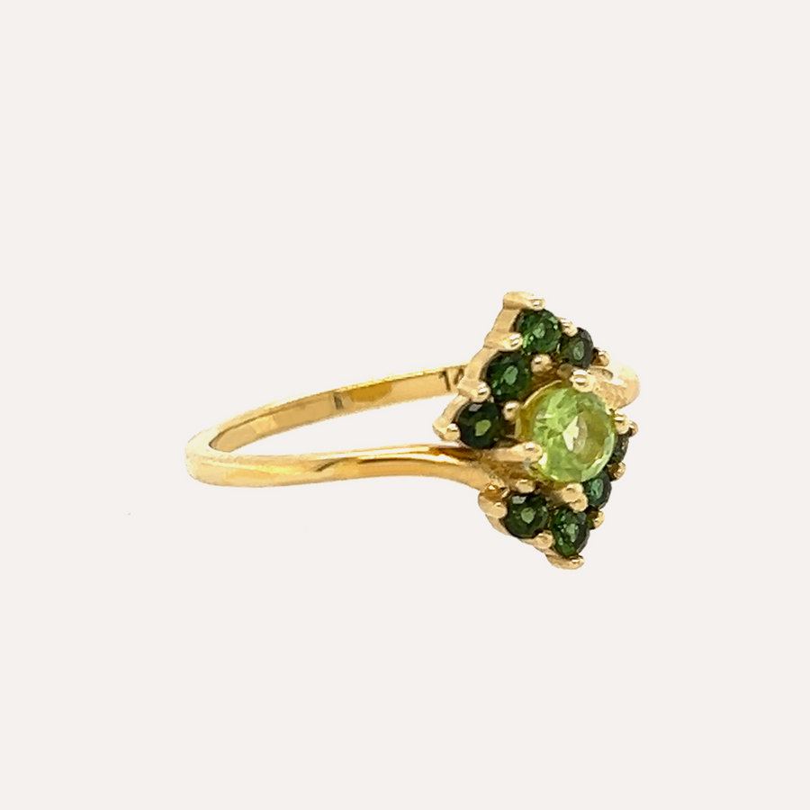 Cimorene |14K Gold & Green Peridot