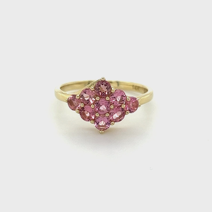 Portia | 14K Gold Pink Tourmaline