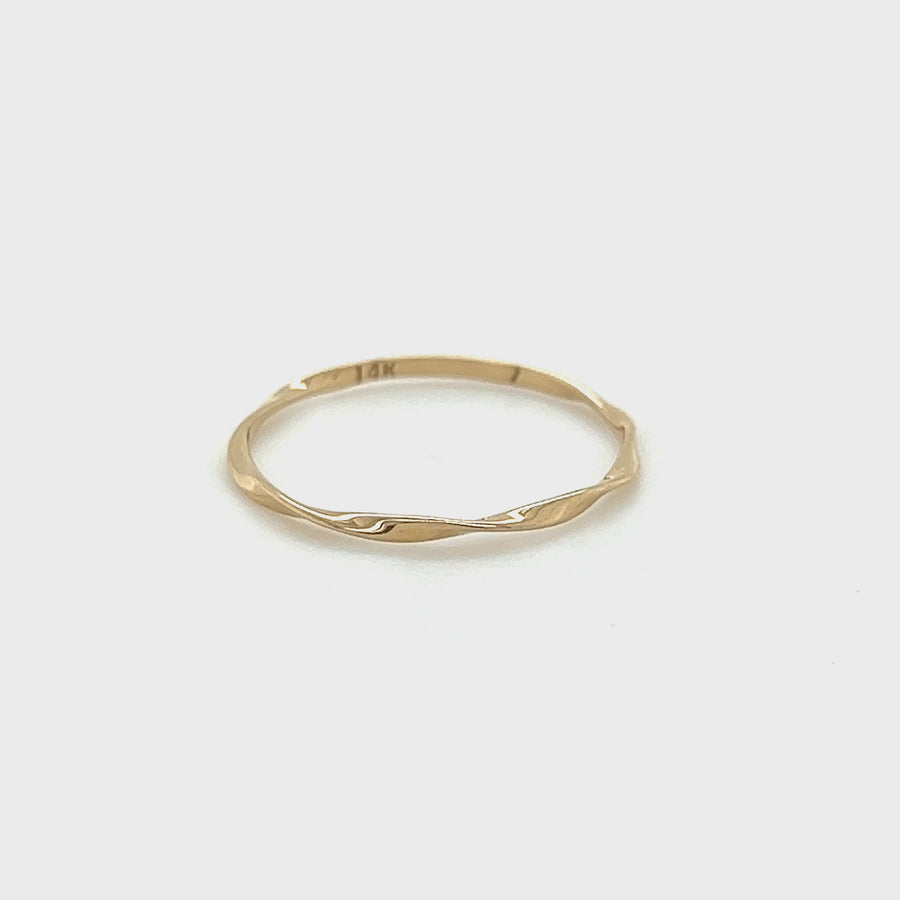 Twisted Stacking Ring