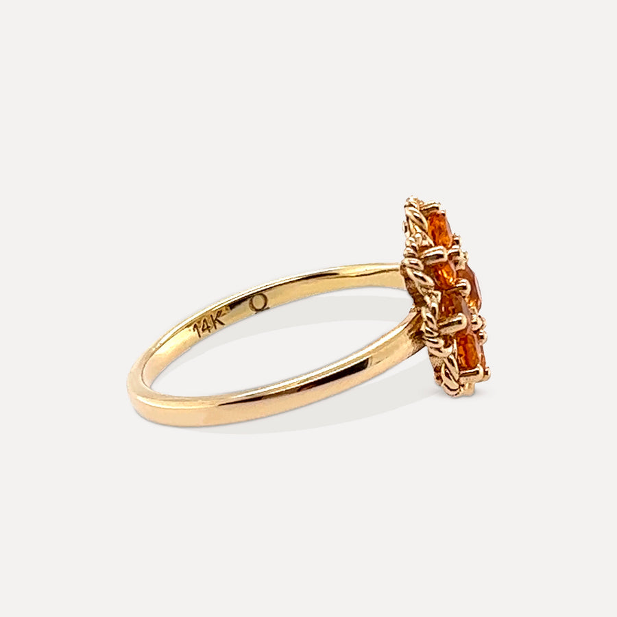 Amaranta | 14K Gold Citrine