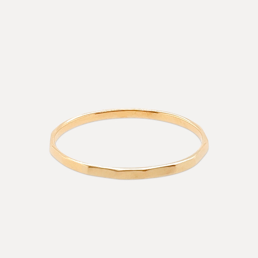 Hammered Stacking Ring