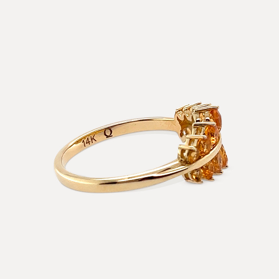 Ifemelu | 14K Gold Citrine