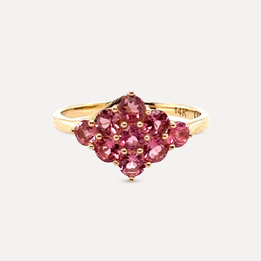 Portia | 14K Gold Pink Tourmaline