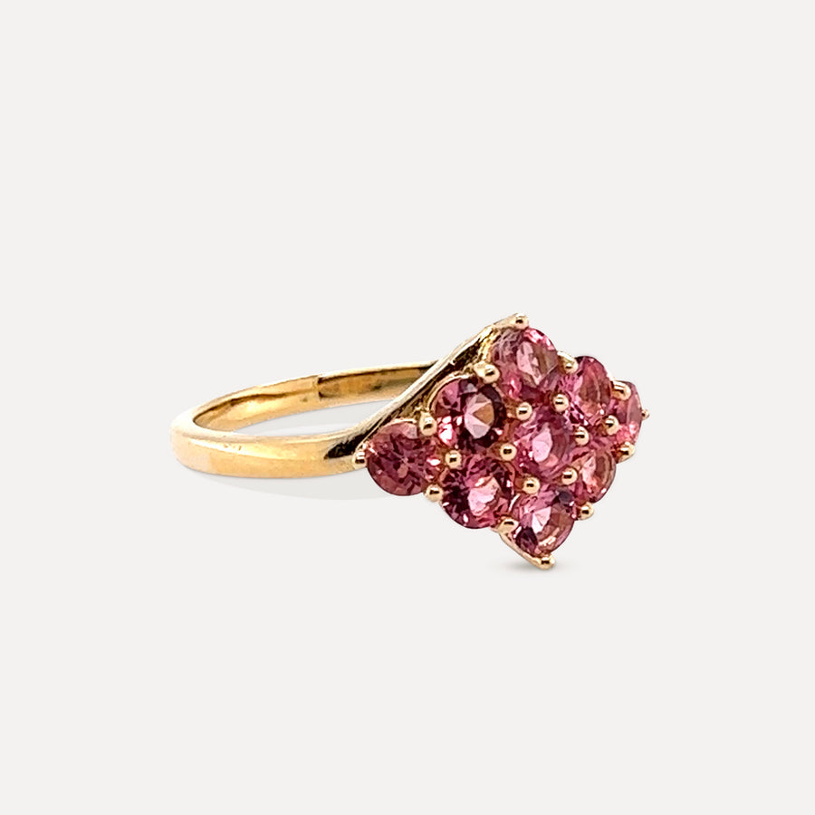 Portia | 14K Gold Pink Tourmaline