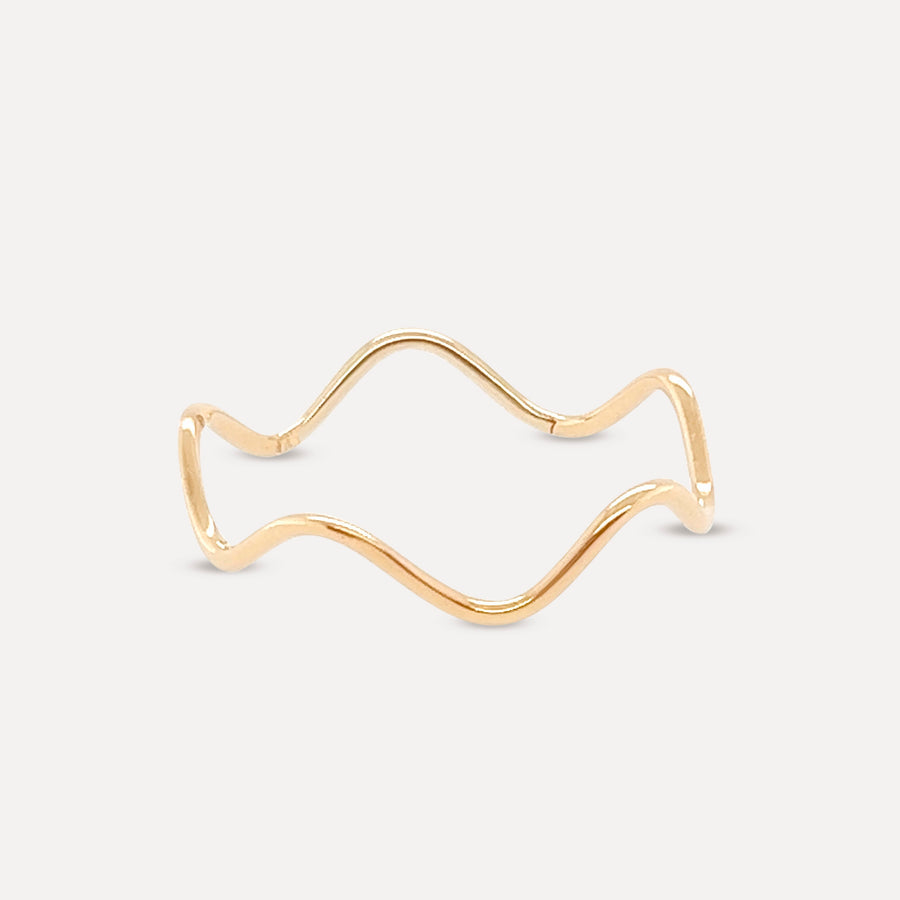 Wavy Stacking Ring