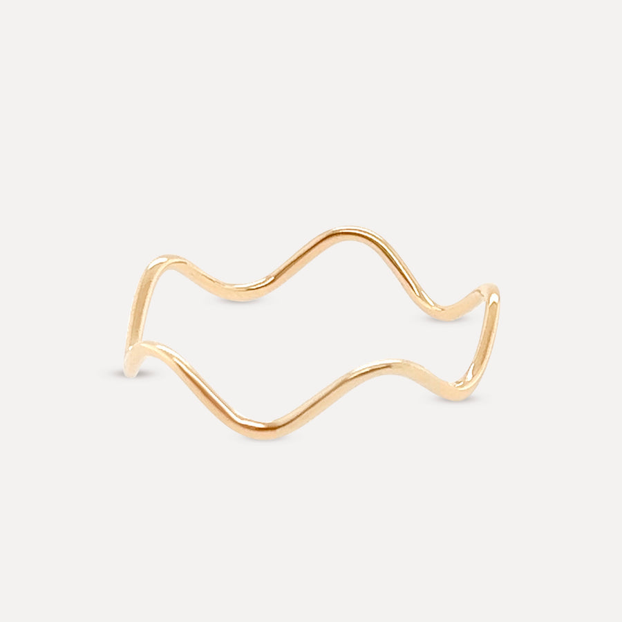 Wavy Stacking Ring