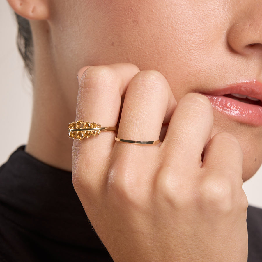 Ifemelu | 14K Gold Citrine